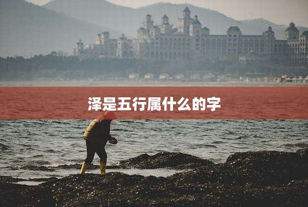 泽是五行属什么的字