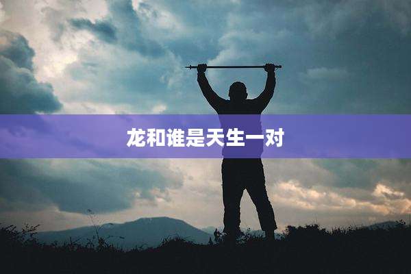 龙和谁是天生一对