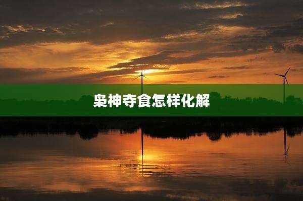 枭神夺食怎样化解