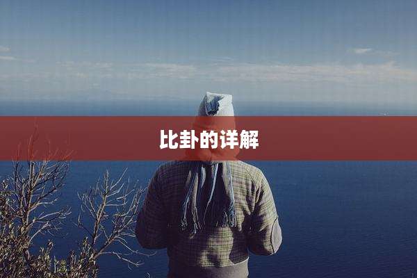 比卦的详解