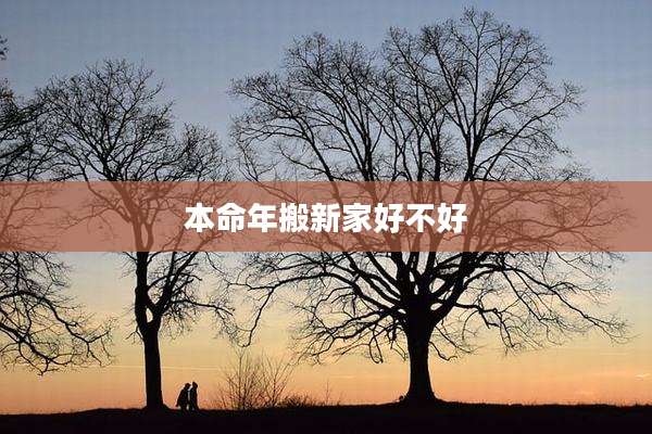 本命年搬新家好不好