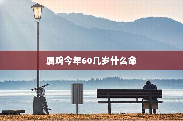属鸡今年60几岁什么命