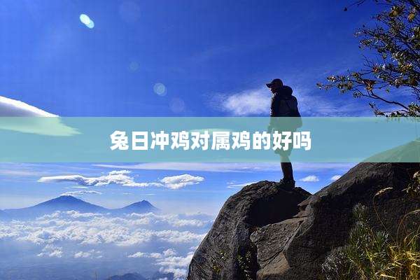 兔日冲鸡对属鸡的好吗