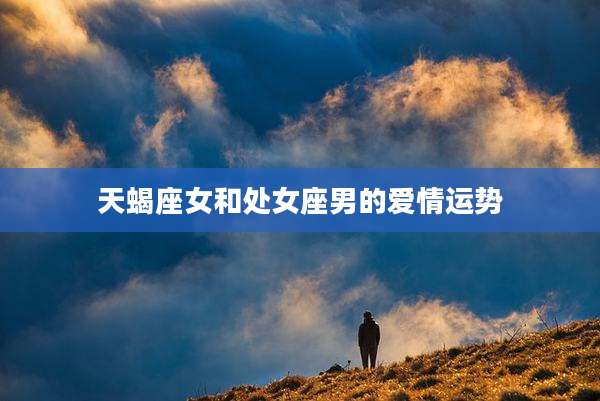 天蝎座女和处女座男的爱情运势