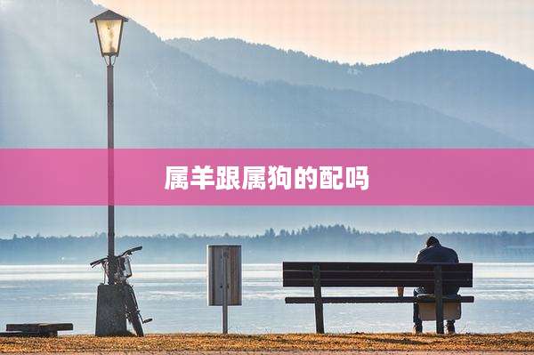 属羊跟属狗的配吗